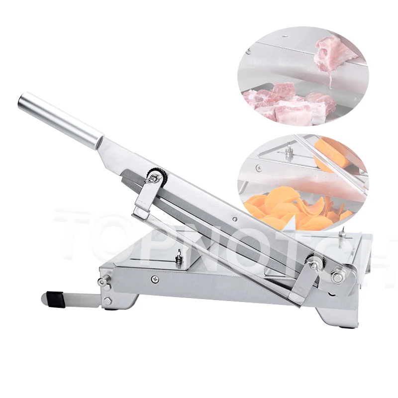 

Rib Chopping Knife Manual Bone Cutting Machine Minced Meat Slicer Steak Lamb Chops Guillotine