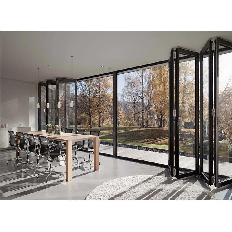 Porta In Alluminio Per La Casa, Porte Bifold Pieghevoli Impermeabili