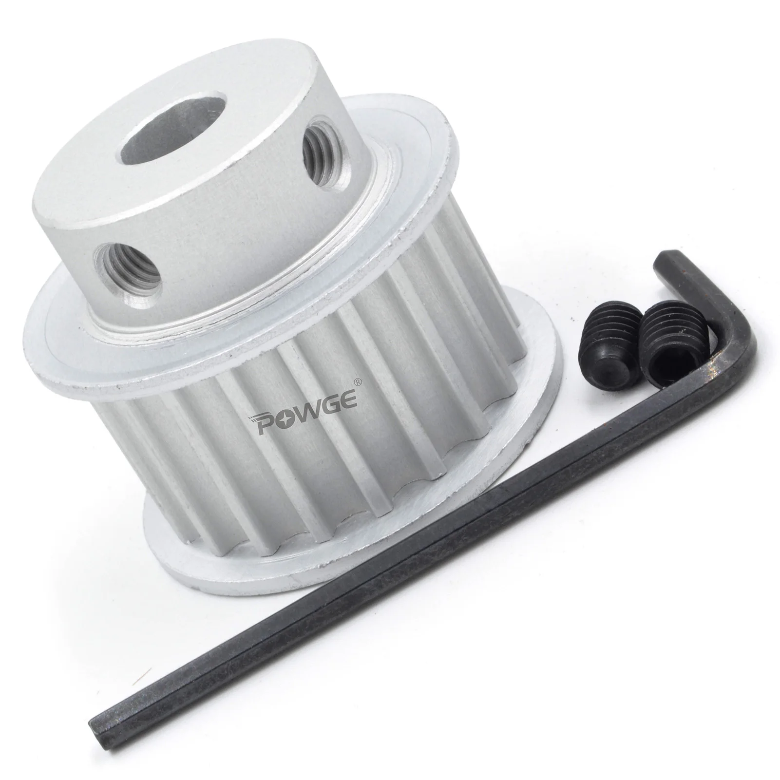 POWGE 10 12 14 15 teeth HTD 5M Timing Pulley BF Bore 5/6/6.35/7/8/10/12/14/15mm for HTD5M belt width 15/20/25mm 10T 12T 14T 15T