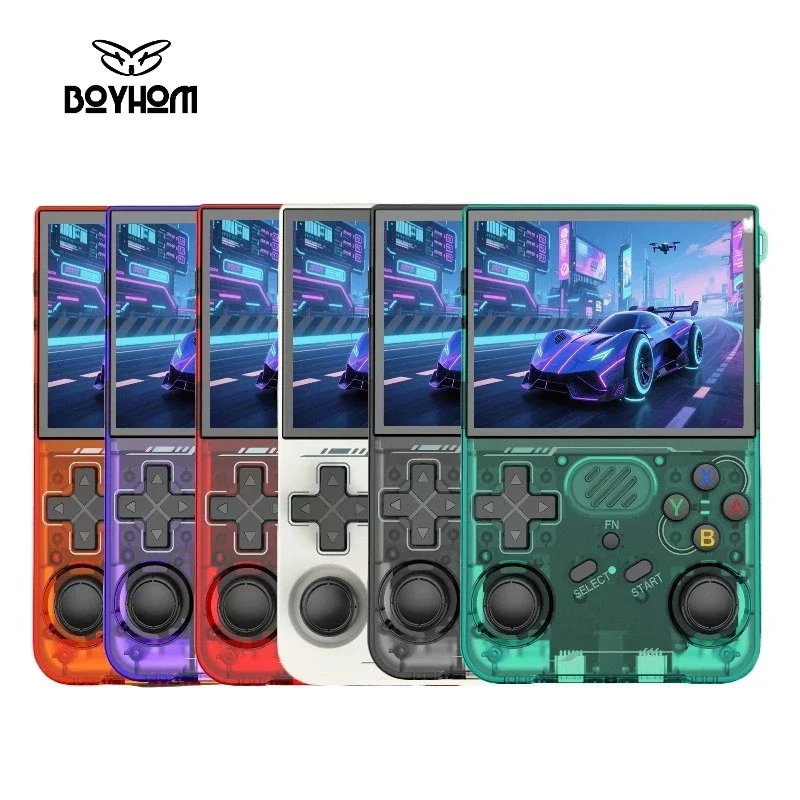 

BOYHOM R36S R36XX Retro Game Console Linux ARKOS System Portable Pocket Video Player for PS1/PSP/N64/GBA Simulators