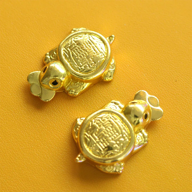 فنغشوي محظوظ السلاحف المحفظة سحر المال عض السلاحف الحلي ديكور مع "الثروة اليومية" للحماية المالية طول العمر #4