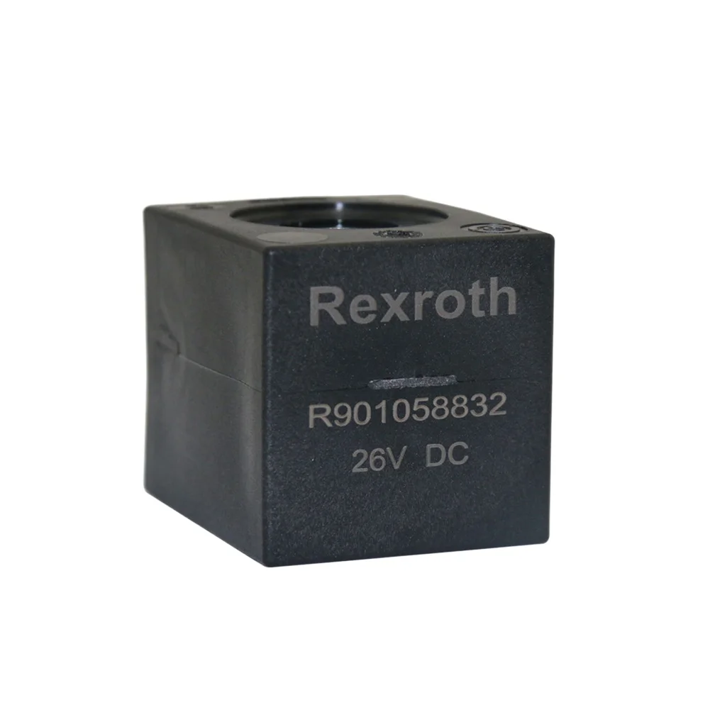 

R901058832 Excavator Part Solenoid Valve Coil Rexroth-26VDC ForHydraulic Main Pump