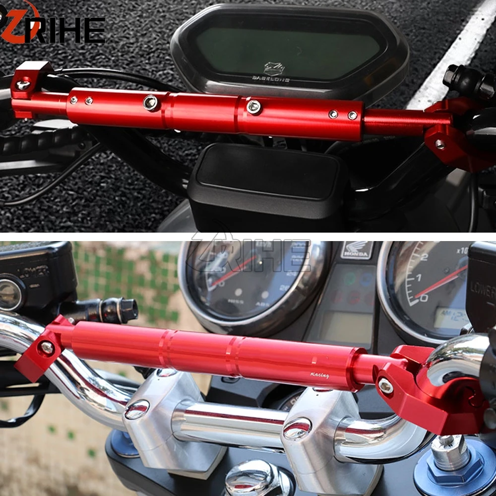 

22mm Handlebar Handle Grip Adjustable Crossbar Balance Bracket Steering Wheel Reinforce Replacement Rod Expansion Motorcycle