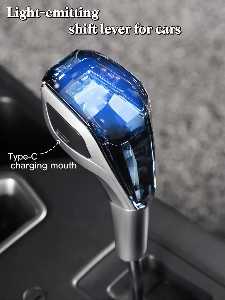 New Car universal Crystal Handles Gear Shift Knob Lever Stick Head For Toyota lexus harrier LADA mazda  Alphard Crown Mitsubishi