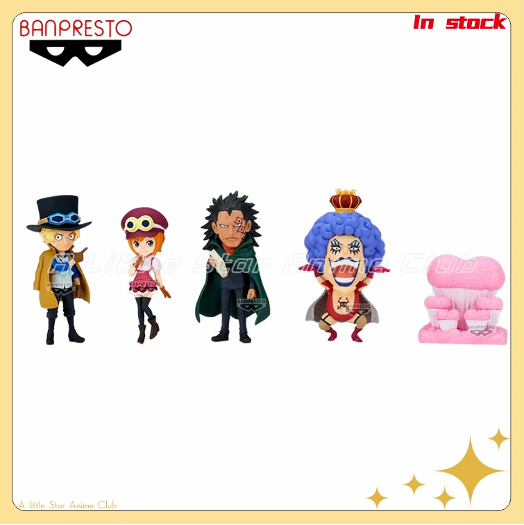 

В наличии оригинальный BANDAI BANPRESTO WCF ONE PIECE Sabo/Koala/Monkey·D·Dragon/Emporio Ivankov/Peach Island Kamabakka Kingdom Gifts