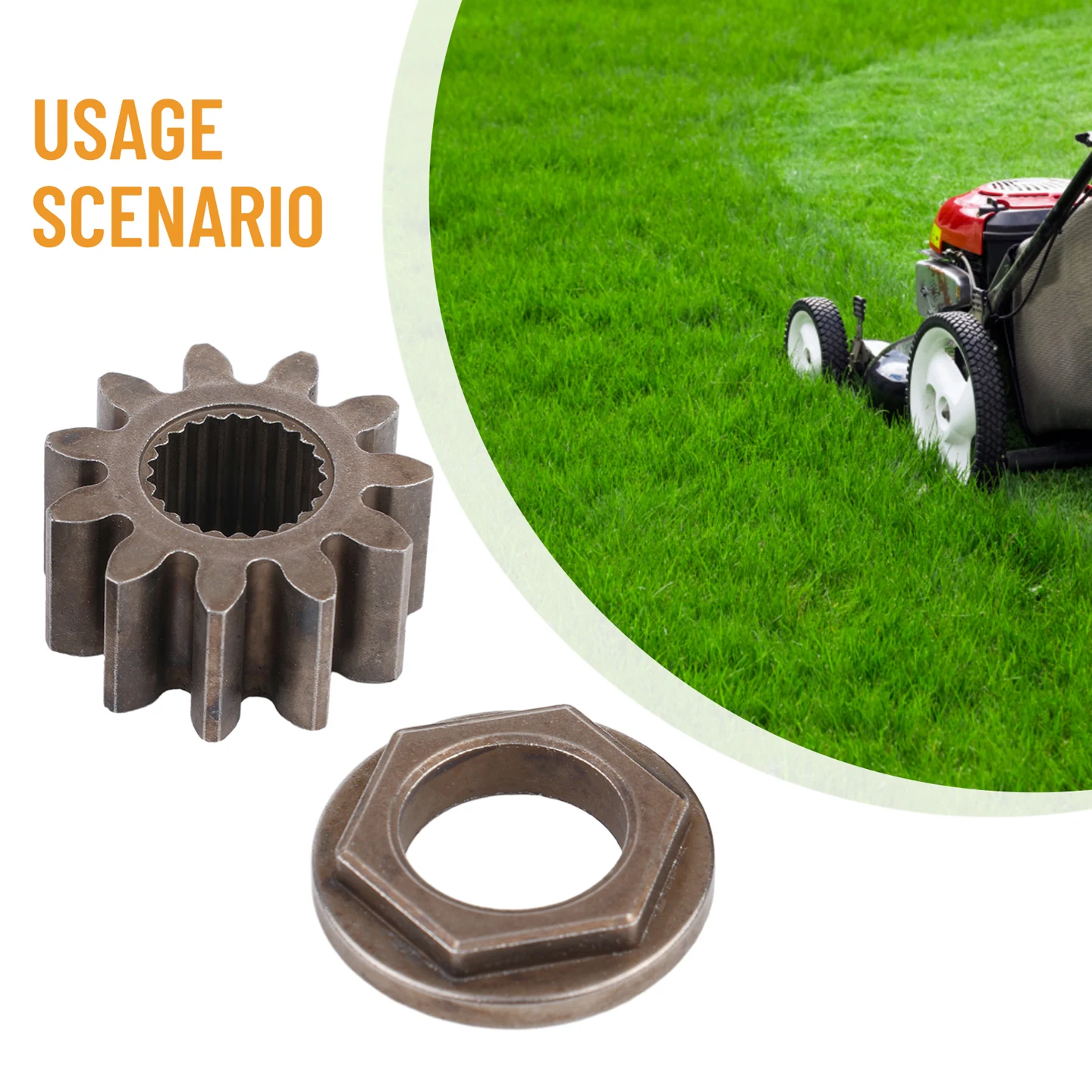 Bushing Pinion Gear 917-1554 Durability For Cadet Metal 941-0656A Bushing Pinion Gear for Lawn Mower Parts Bushing