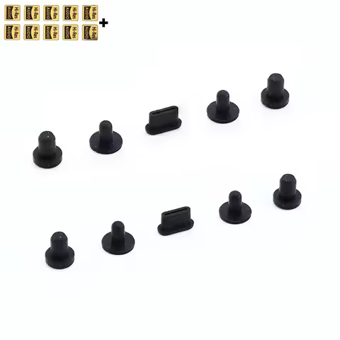 2Sets Anti Dust Plug for Hiby R8 / RS8 / R6 Pro / New R6 2020 / RS6 R6III R6Pro II 3.5MM 4.4MM Jack Type C