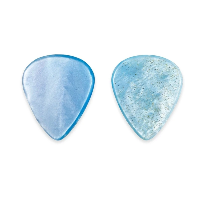 Image 6: 5 plectres de guitare acoustique et électrique en celluloïd, accessoires pour la pratique de la basse et de la guitare électrique