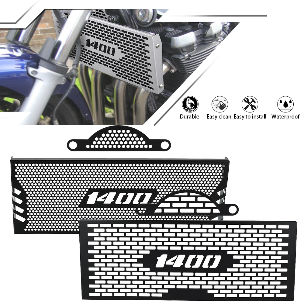 FOR SUZUKI GSX1400 GSX 1400 GSX-1400 Radiator Grille Guard Cover Protection Motorcycle Accessories 2002 2003 2004 2005 2006 2007