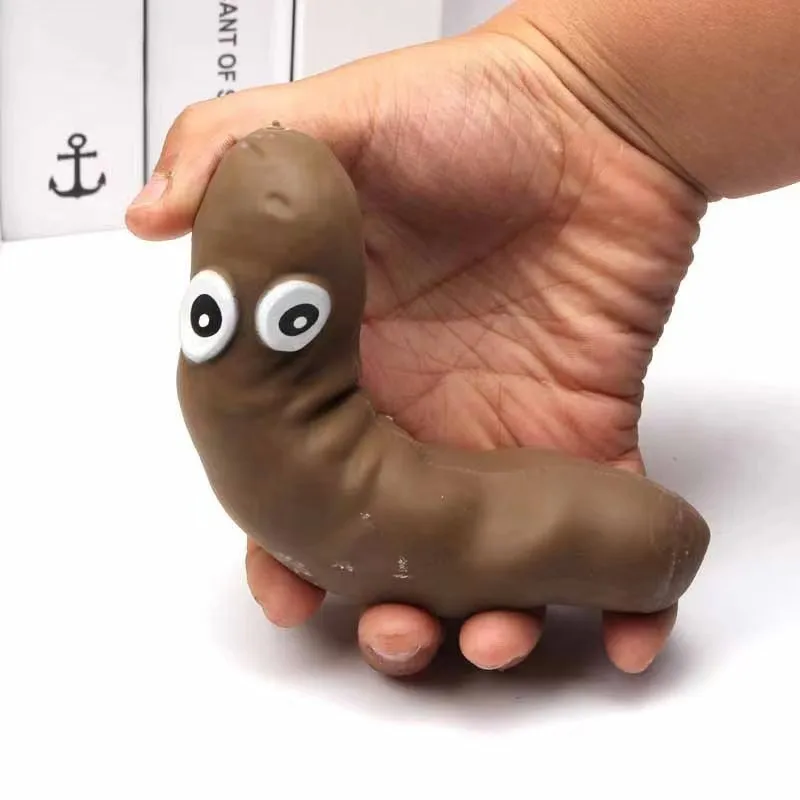 Realistic Fake Poop Decompressed Pinch Teasing Teasing Squeezing Toys Stress Relieving Ventilating Artifact Toys Decor Gift