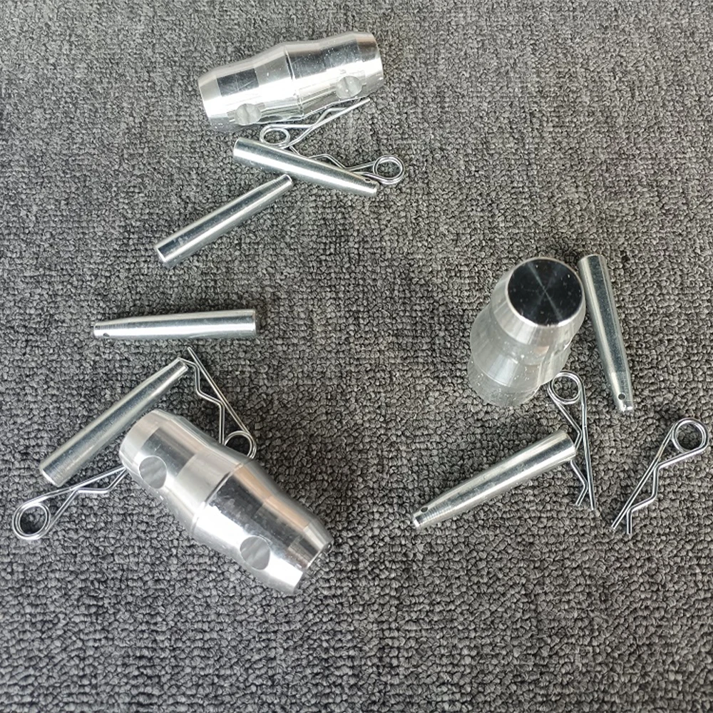 10pcs Half Conical Coupler Connector with Clips Pins Truss Joint System Accessories for F34 Spigot Truss Bed Plate Stage Parts