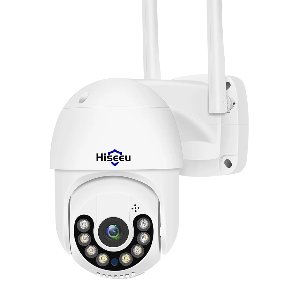Hiseeu 4K 8MP PTZ Wifi Smart Camera 5x Digitale Zoom Menselijke detectie Kleurrijk nachtzicht ONVIF Draadloze CCTV Videobewaking IP - afbeelding 2