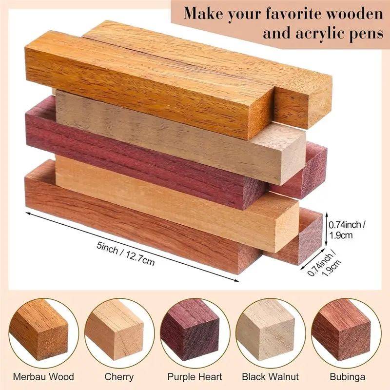 Наборы ручек для токарной обработки древесины, 10 шт. - 20 шт. заготовки для токарной обработки древесины, тонкая ручка для медных инструментов своими руками