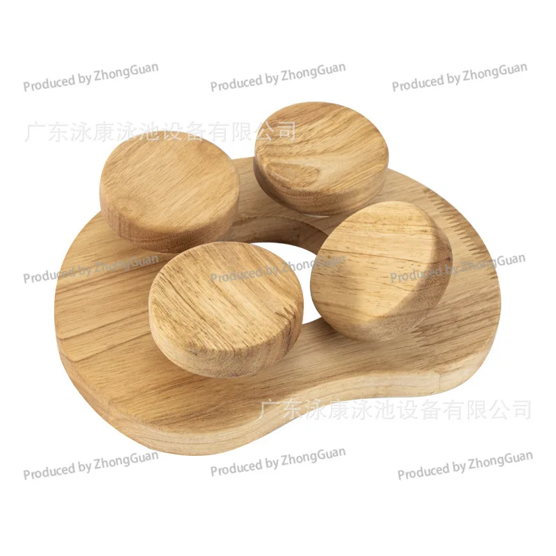 Sauna & Steambath Neck Support Universal Wooden Pillow - Sauna Wood Pillow Neck Rest & Lumbar Support - Sauna Room Supplies