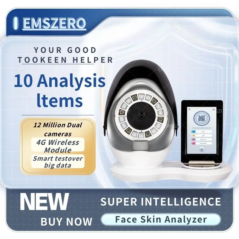 New Product Release Skin Detector AI Intelligent Magic Mirror Detection Analyzer Beauty Salon Special Instrument Analyzer