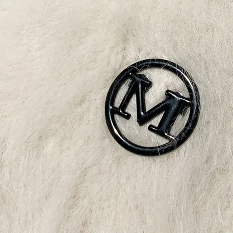 امرأة دافئة أفخم أنغولا الأرنب الفراء قبعة كوريا مصمم م قبعة بحافة سيدة الخريف الشتاء Ins موضة حوض قبعة الرجعية رقيق بنما #6