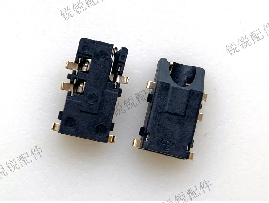 

Для разъема для наушников 3,5, косой порт типа 5P с позолоченным покрытием, тонущая пластина, гнездовое аудиосиденье, разъем для наушников