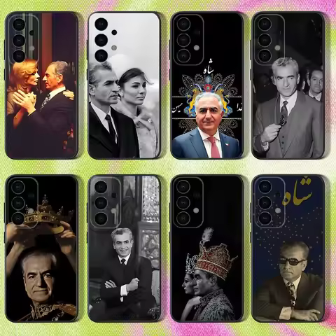 Mohammad Reza Pahlavi Iran Phone Case For Samsung S25,S24,S21,S22,S23,S30,Ultra,S20,Plus,Fe,Lite,Note,10,9,5G Black Cover