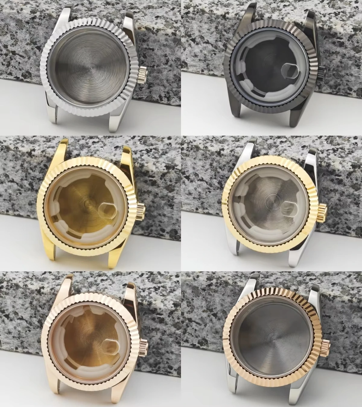 

For NH05 31mm Watch Case for NH05 NH06 Movement Woman Sapphire for 24.5mm Dial Mod Parts