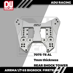 ADU Racing REAR SHOCK TOWER CNC 7075-T6 ALUMINUM FOR ARRMA 6S BIGROCK FIRETEAM