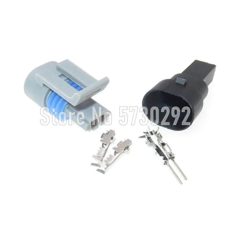 

2P 12162197 TPS Automotive Socket Waterproof Water Tank Connector Water Level Sensor Plug For Foton Daimler
