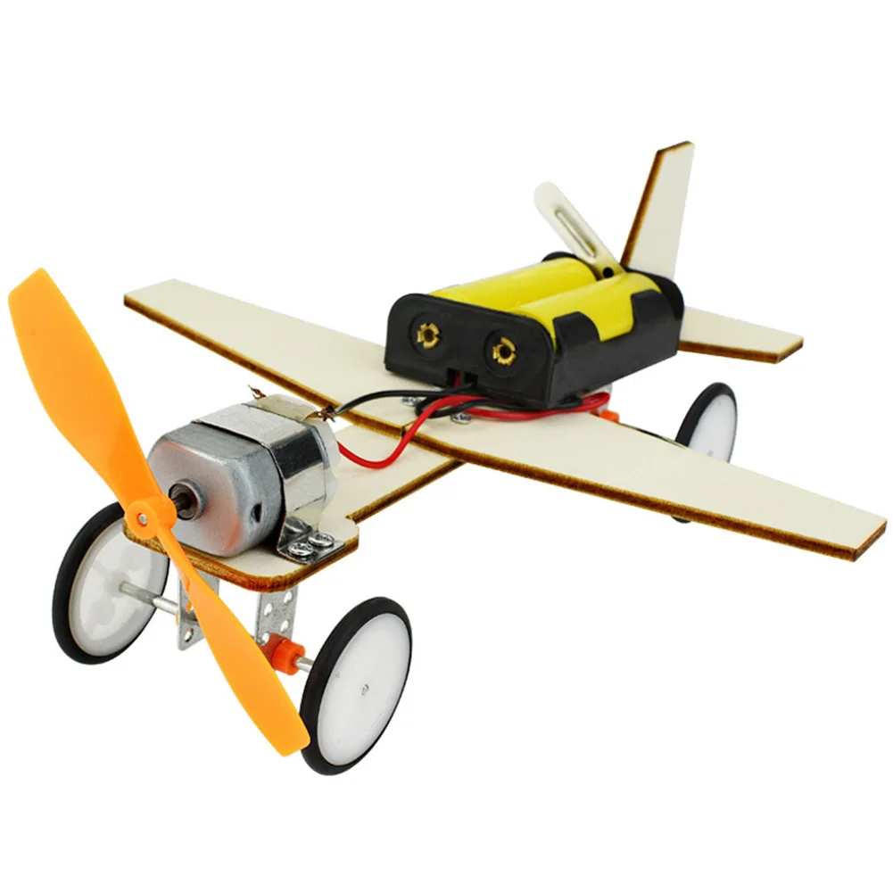 Wood Aircraft Toy Educational DIY Toys Birthday Crafts Gifts