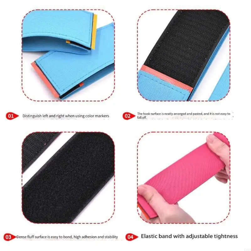 Cheerleading Dance Equipment Sticky Toe Foot Bandages Stretch Feet Dance 4XBB