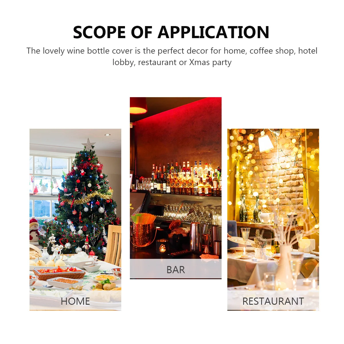 

1 pc Red Wine Cover Portable Foldable Dust-Proof Sweater Design Bottle Sleeve For Home Bar Hotel Restaurant Christmas