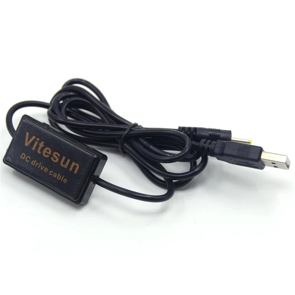 USB-кабель питания постоянного тока CA-PS200 ACK800 CA-PS800 подходит для Canon A550 A200 A300 A400 A470 A430 A580 A520 A530 A720 E1 A590