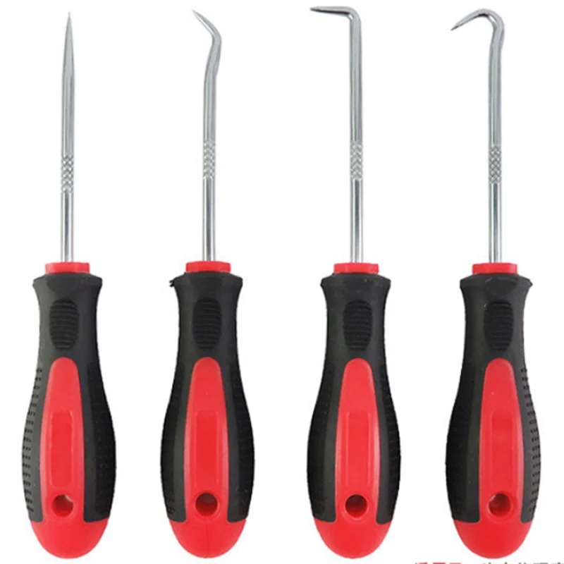

Reliable 4-Piece Auto Repair Mini Hook Tool Straight Hook Lock Pick Set Precision Hook And Set