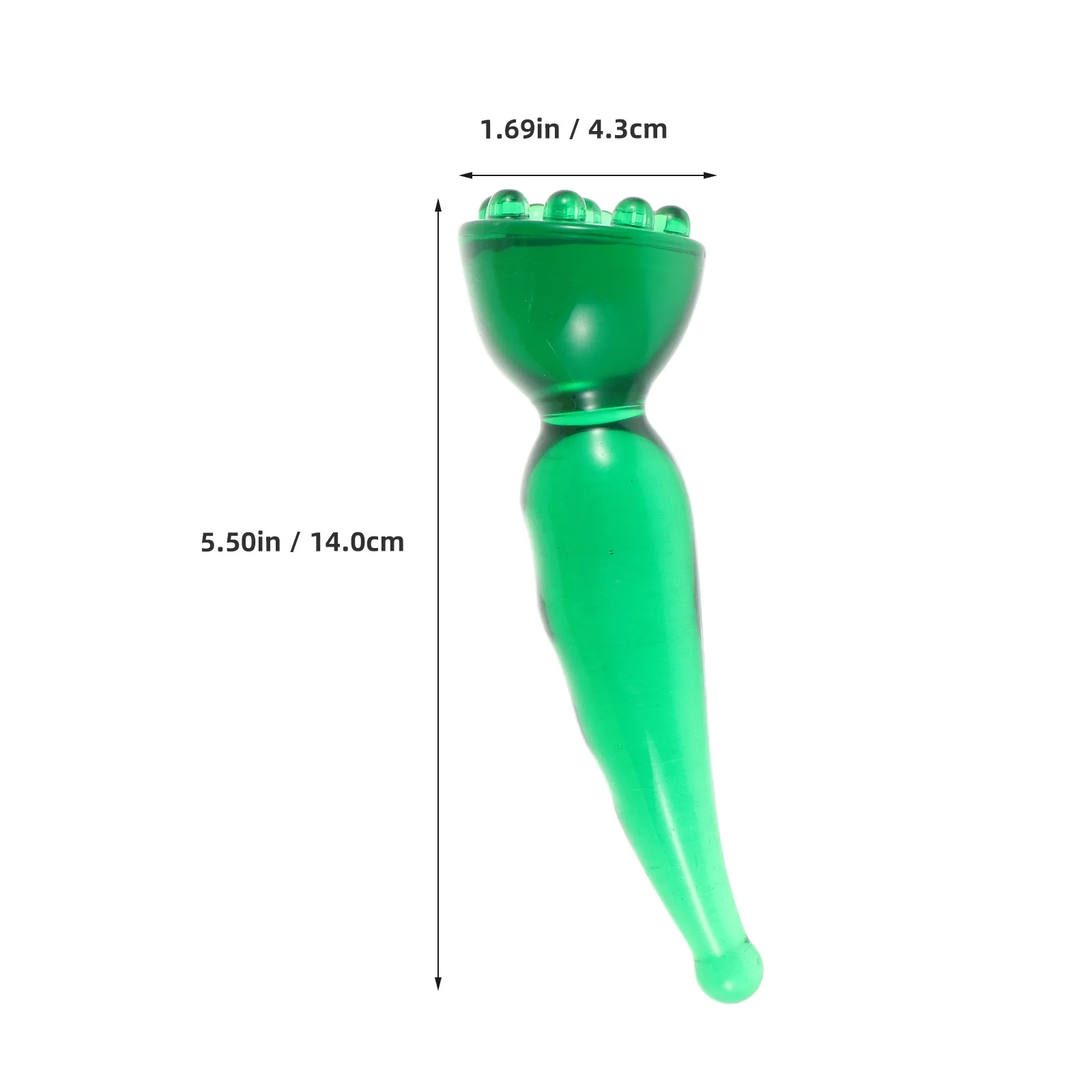 2 قطعة عصا تدليك الضغط الإبري الراتنج دليل الوجه غواشا القلم كامل الجسم استخدام الأنسجة العميقة الزناد نقطة أداة مساج محمولة