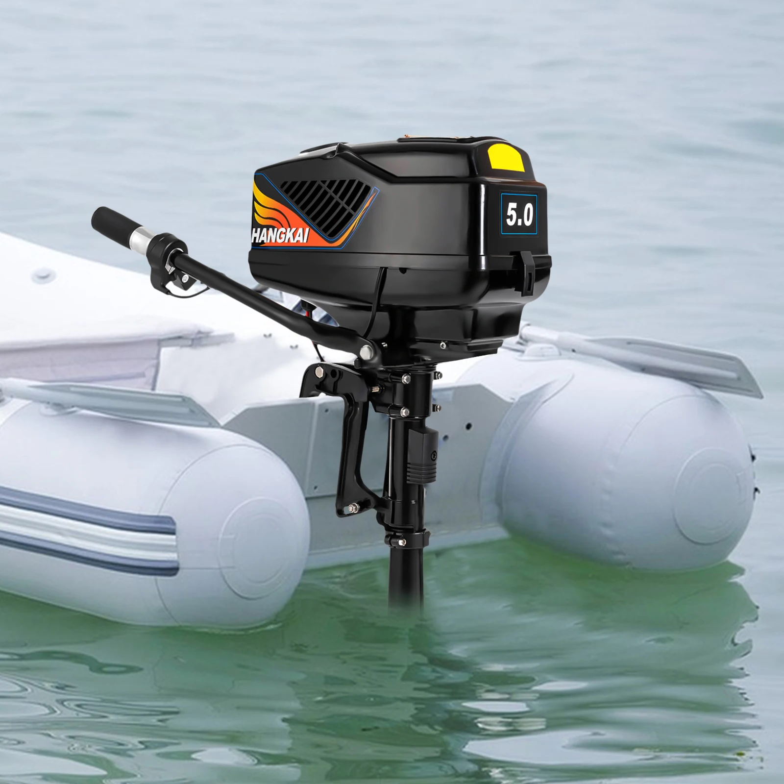 1200W Outboard Motor Electric Trolling Motor 3000RPM  Pure Copper Brushless Motor For Small Ships Within 16.4 Feet In Length