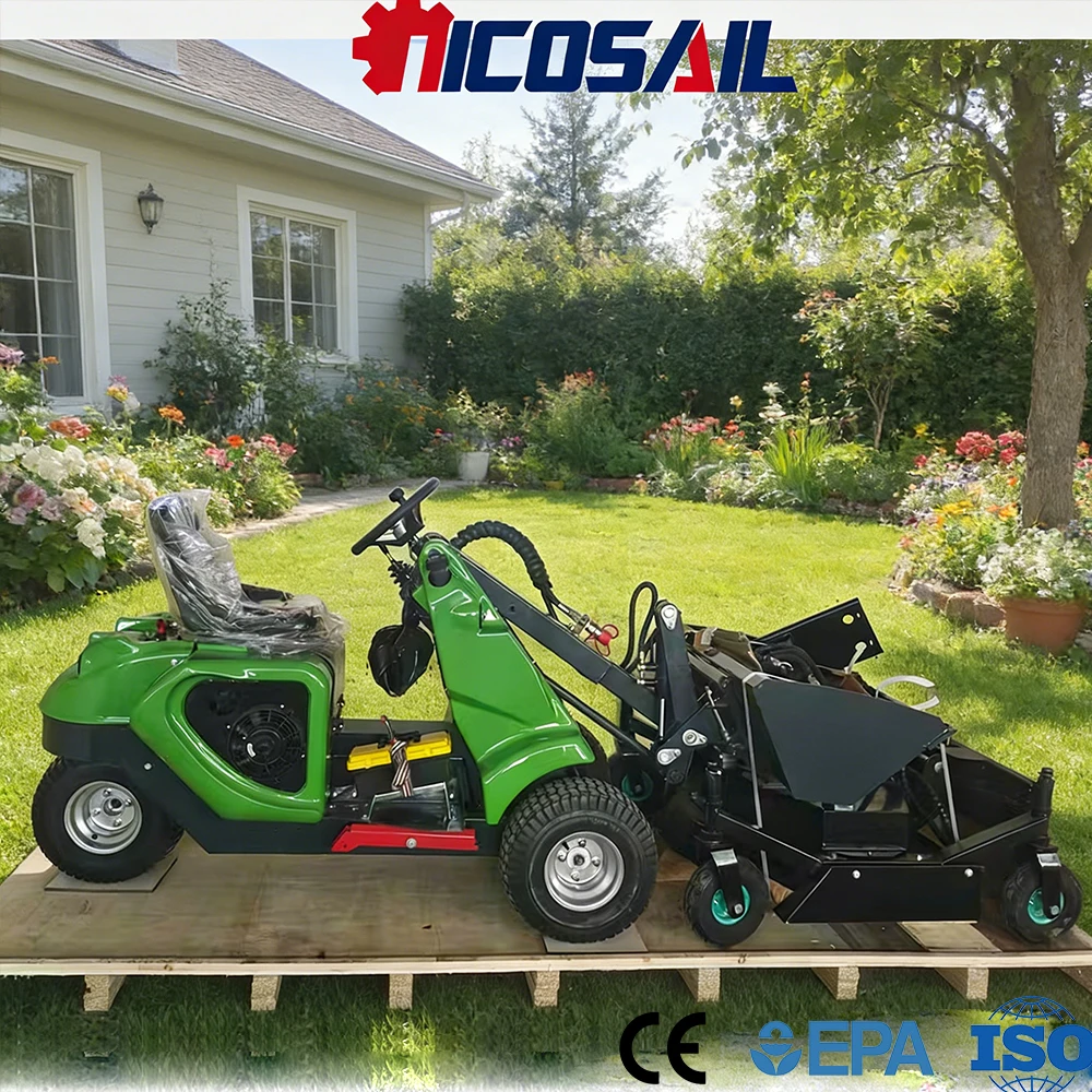 

Nicosail Compact 3 Wheel Skid Steer CE Approved Euro 5 Solid Build Reliable Power for Construction Garden Jobs