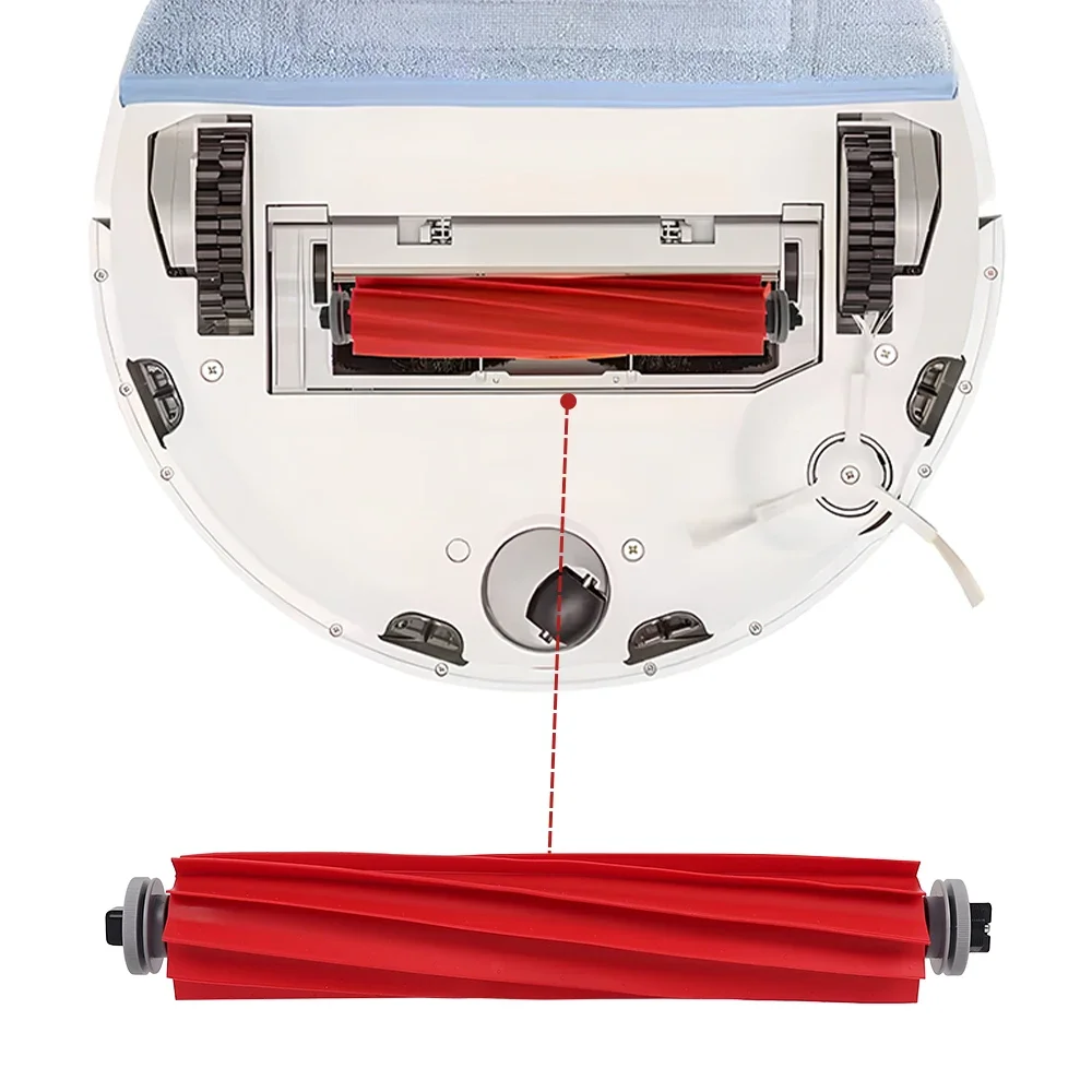 الفرشاة الرئيسية لـ Roborock S7 S70 S7 Plus T7S T7S Plus S7 MaxV Plus S 7 MAX ملحقات فرشاة الأسطوانة الأرضية قطع غيار الروبوت حقيبة ممسحة