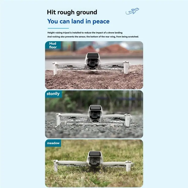 AY14 -Landing Gear For DJI Flip Drone Lightweight Heightening Split Tripod For DJI Flip Drone Accessories