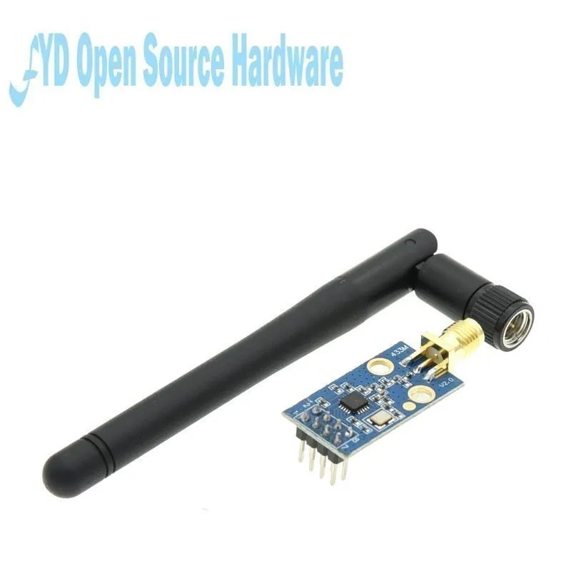 Módulo sem fio CC1101 com módulo transceptor sem fio de antena SMA para 315/433/868/915MHZ