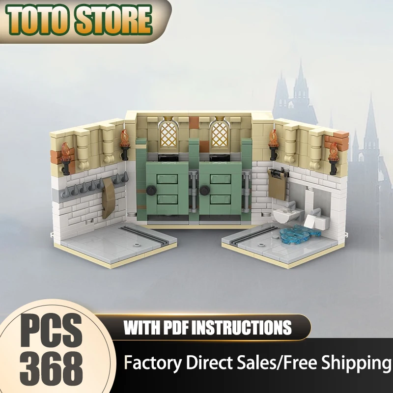 

Популярная модель фильма Moc Building Bricks Модульный тролль в ванной Модель Технология Модульные блоки Рождественский набор DIY Игрушка в подарок