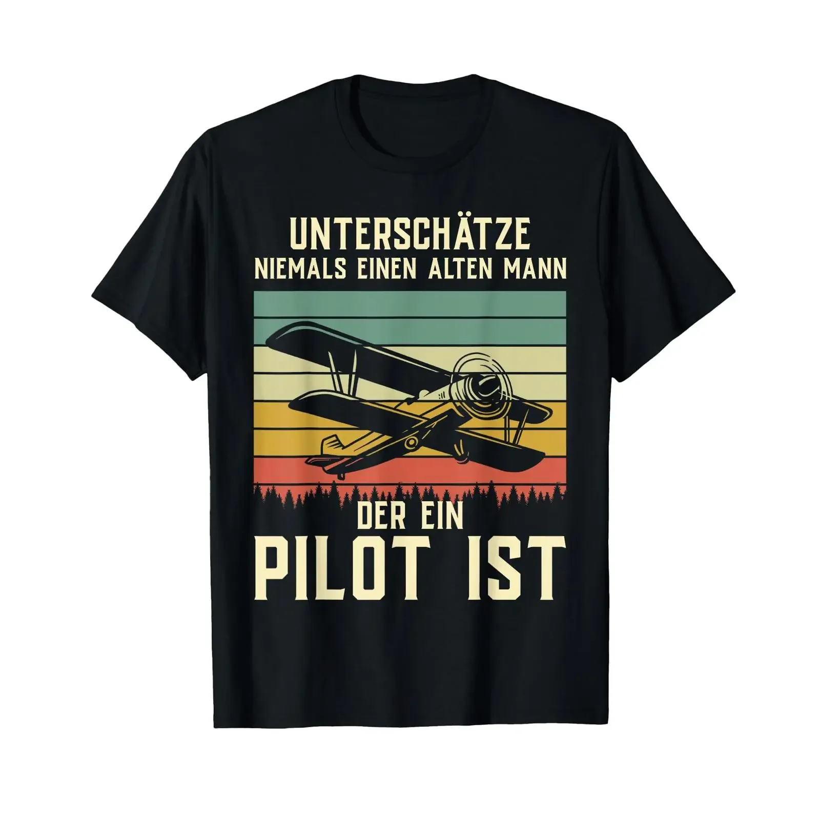Pilot T shirt airplane model making airline aviation helicopter vintage Washed Slightly fashion Stylish graphic Unisex