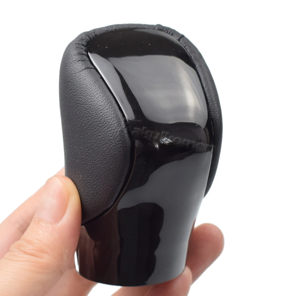 AT Leather Gear Shift Knob For Lexus ES350 GS300 GS350 GX460 NX300 IS250 IS350 RX350 RC300 RC350 POMO Arm Ball Shifter Stick Pen