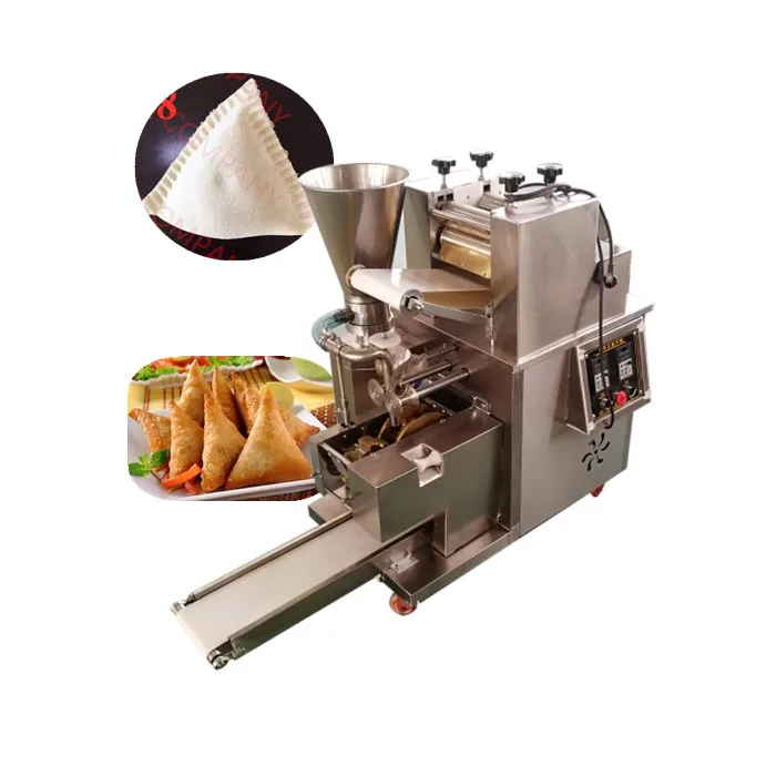 for` Large Empanada Dumpling Making Machine Line Wonton Ravioli Automatic Samosa Folding Machine Meat Pie Maker for Home