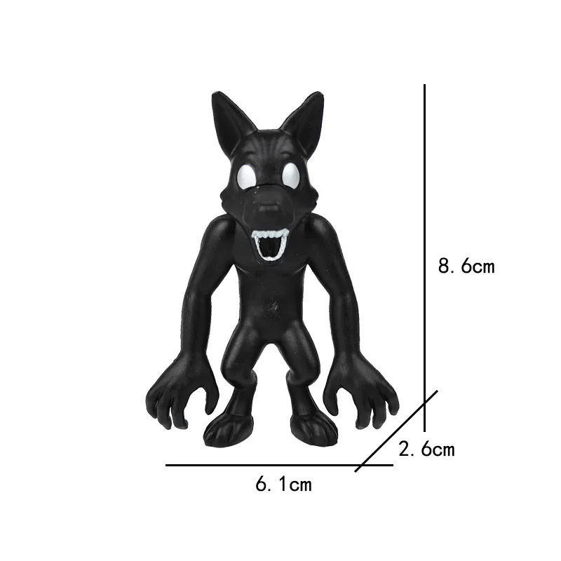 10 قطعة/المجموعة 99 ليال في الغابة أرقام أرقام تمثال البومة الماعز الذئب الغزلان 99 ليال في الغابة تمثال لعبة بلاستيكية هدية #4