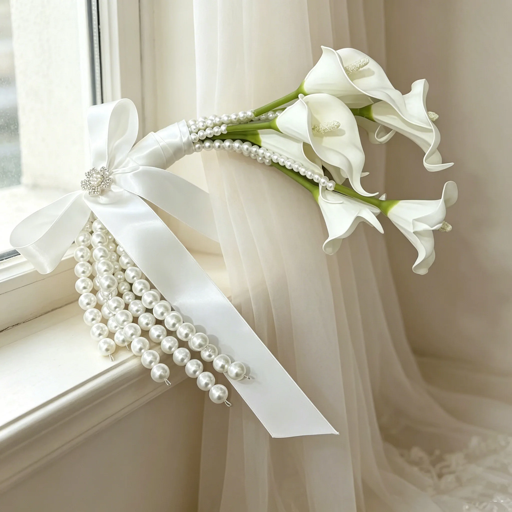Rural Fresh and Natural Casual Floral Arrangement Lawn Simple and Plain Wedding Boutonniere image 4