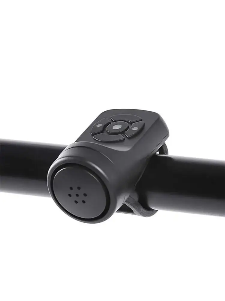 AliExpress NONE USB Charging Electric Bicycle Bell Waterproof Safety Horn for MTB Mountain Bike Cycling Accessories Warning Ring