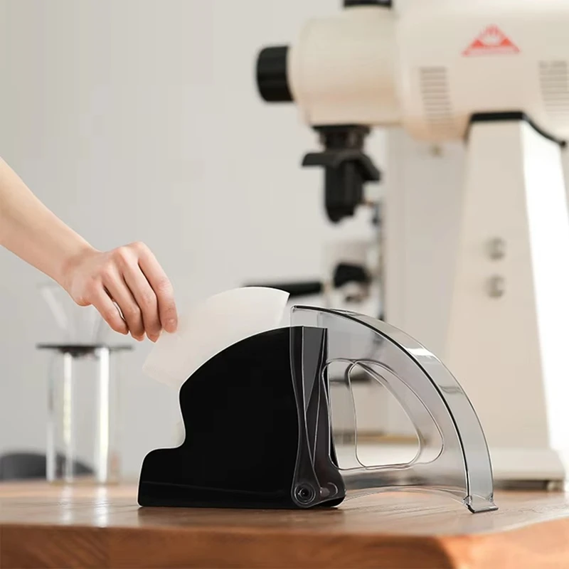 Filter Paper Coffee Holder Hand Drip Coffee Filter Paper Holder Filtering Paper Storage for Bar Tool B Retail