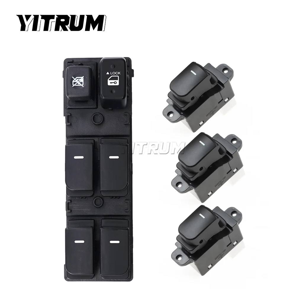 

YITRUM 93570-1X000 93580-1X000 Electric Power Master Window Control Switch Button For Kia FORTE Cerato 2010 2011 2012