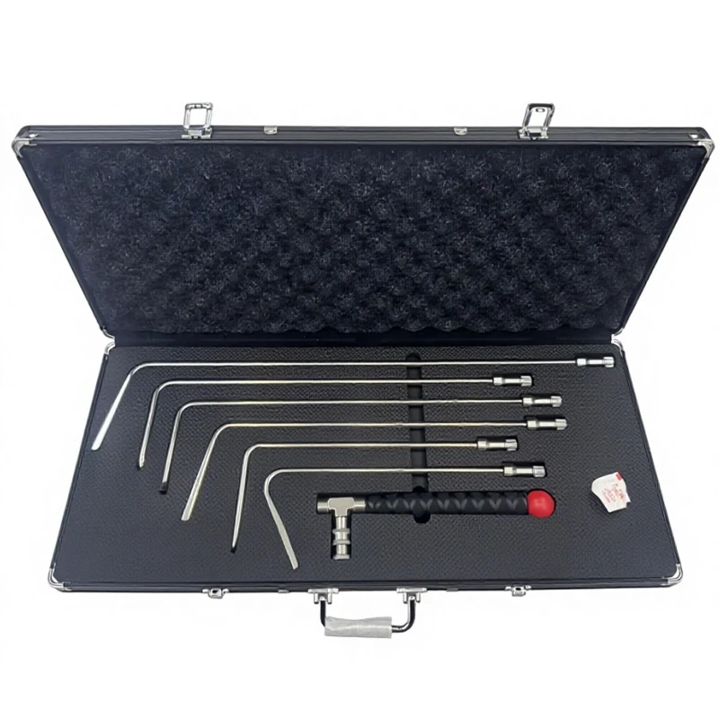 7PCS Quick Release PDR King Tool Hook And Rod For Car Dent Repair Paintless Dent Removal