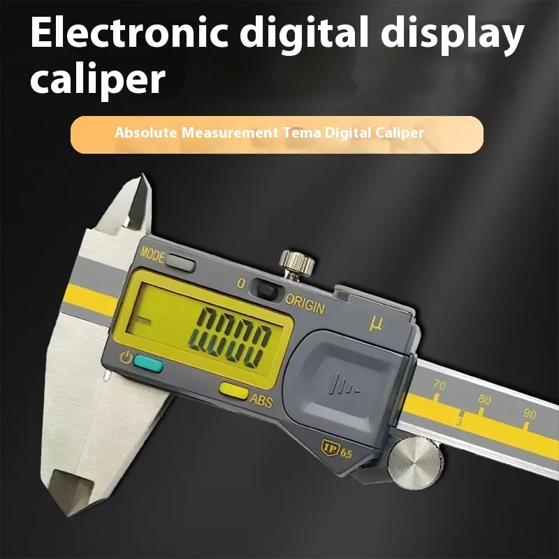 Authentic  Electronic Digital Display High Precision Stainless Steel Vernier Caliper 0-150/200/300 mm with 0.005 Postage