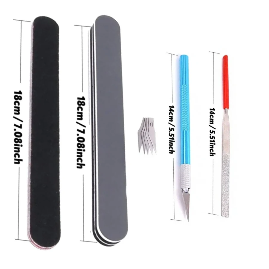 نموذج الأدوات الأساسية الحرفية DIY نموذج سيارة هواية بناء إصلاح أداة التجميع المبتدئين اليدوية مقص الملقط #6