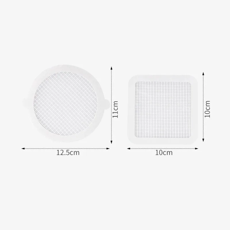 Disposable Anti-blocking Filter Floor Drain Sticker Mesh Hair Catcher Stopper Shower Drain Cover Kitchen Bathroom Sink Blocker