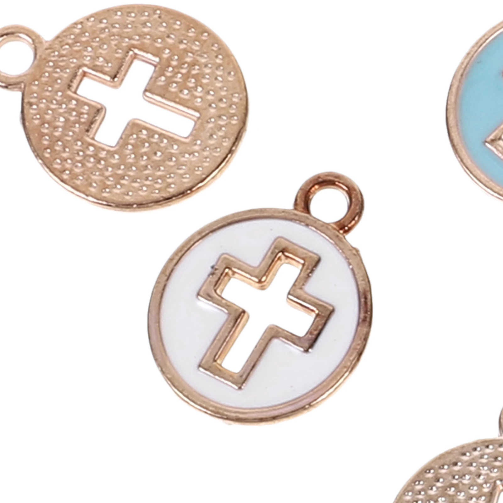 

Cross Pendant Handmade Pendants Charms for Jewelry Making Accessories Word Necklace